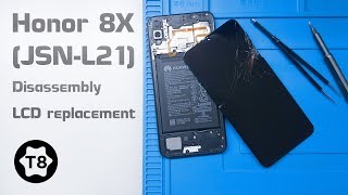 Honor 8X JSNL21 LCD Replacement amp Disassembly [upl. by Jelsma]