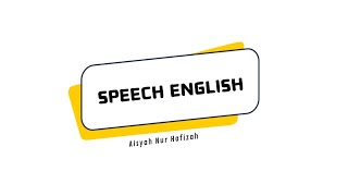 SPEECHSDN SEMANAN 12 PAGIAISYAH NUR HAFIZAHKALIDERESKKG BAHASA INGGRIS SD KALIDERES [upl. by Binnings736]