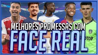 MELHORES PROMESSAS com FACE REAL do FIFA 23 [upl. by Daryn]