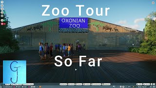 Planet Zoo Oxonian Zoo Tour so far franchise episode 9 [upl. by Nauq]