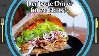 Der BESTE DÖNER für zu Hause Döner Kebab Rezept selber machen [upl. by Stevenson]