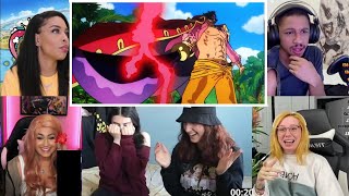 Roger vs Whitebeard Clash  One Piece 965  Reaction Mashup [upl. by Olenta474]