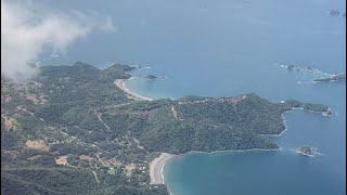 Landing in Liberia Guanacaste Costa Rica Airport LIRMRLB runway 07 [upl. by Hagood884]