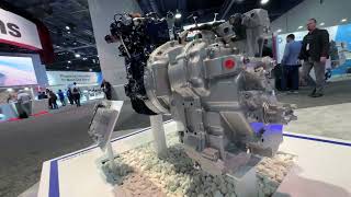 Perkins Engines launch new Hybrid amp Diesel solutions whilst showcasing battery power at Conexpo 2023 [upl. by Annahsor]