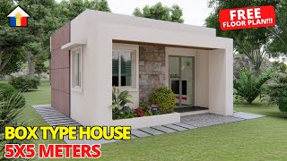 MINIMALIST SMALL HOUSE WITH 1 BEDROOM  SIMPLE HOUSE DESIGN IDEA  PINOY HOUSE DESIGN [upl. by Ashford463]