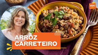 ARROZ CARRETEIRO SIMPLES  Rita Lobo  Cozinha Prática [upl. by Meridel325]