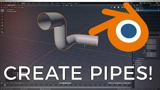 Create beautiful 90 degree angles for pipes in Blender  TOTW Ep2 [upl. by Anilra]