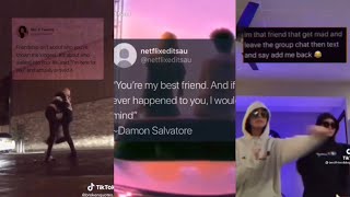 Best Friend Quotes  TikTok Compilation [upl. by Innaig550]