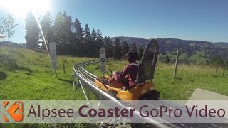 Alpsee Coaster Immenstadt im Allgäu  Die längste und beste Rodelbahn Deutschlands [upl. by Aicilanna]