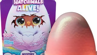 Opening a hatchimals alive mystery hatch egg 2 DAYS BEFORE RELEASE [upl. by Inavoig]