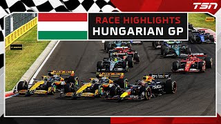 F1 RACE HIGHLIGHTS Hungarian Grand Prix [upl. by Eoin]