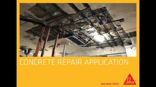 Concrete Repair Application [upl. by Nnhoj315]