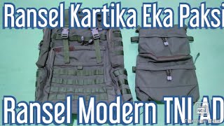 Ransel TNI AD Kartika Eka Paksi [upl. by Notlem]