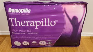 Dunlopillo Therapillo High Profile  Unboxed [upl. by Geminius]