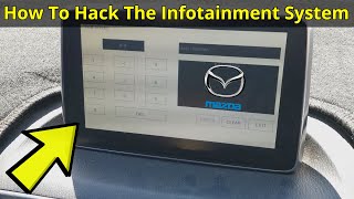 Mazda Hack  How To Access The Infotainment Diagnostics Menu [upl. by Rovert]