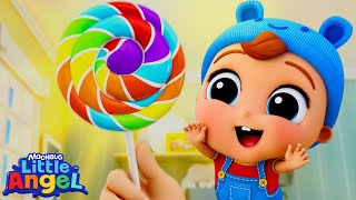 My Rainbow Lollipop  Little Angel Kids Songs amp Nursery Rhymes [upl. by Jacquelyn895]