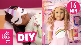 DIY Sleepover amp 2021 Accessories Compilation  Doll DIY  AmericanGirl [upl. by Hajidak]