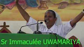 FORUMU INYIGISHO quotNIMUHUMURE ISI NARAYITSINZEquot Soeur Immaculée UWAMARIYA [upl. by Garret]