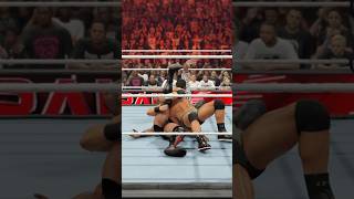 LA Knight Defeats The Icon And Total Package For 1st World Title wwe2k24 wwe shorts [upl. by Eednar516]