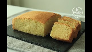 Eggless Butter Cake  Pound Cake Recipe [upl. by Fulcher674]