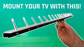 The Absolute EASIEST Way to Safely Mount a TV to Drywall [upl. by Eki804]