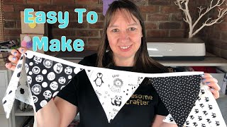 How To Make Bunting Using Fat Quarters [upl. by Vary592]