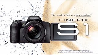 FinePix S1  worlds first weatherresistant bridge camera [upl. by Aubigny654]