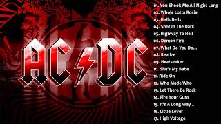 Top 20 Best Songs Of A C  D C 💥💥💥 A C  D C Greatest Hits Full Album 2021 [upl. by Malchy]