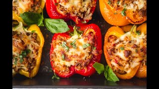 Italian Stuffed Peppers [upl. by Nerok315]