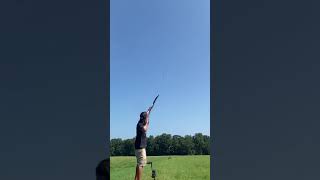 Splitting an arrow in half archery trickshot archery trickshot shorts [upl. by Verlie]