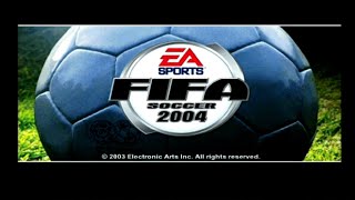 FIFA 2004  Gameplay PS2 [upl. by Atinrahc155]