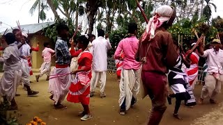 Holi Lathi khela Adivasi Danda nach [upl. by Chapel179]