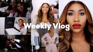 WEEKLY VLOG Getting lipo Bad Btch link up YouTube Growth tips Luxury unboxing amp MORE [upl. by Attikin]