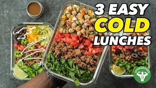 3 Easy Cold Lunches to Mix amp Match [upl. by Monteith]