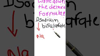 Sodium Bisulfate [upl. by Gloriane]