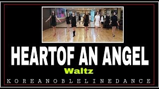 HEART OF AN ANGEL Line Dance Beginner  Intermediate waltz  Willie Brown [upl. by Nueoht]