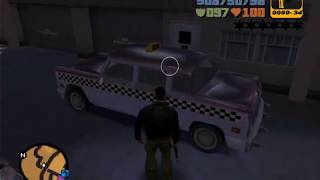 GTA 3  Borgnine Taxi Location Guide [upl. by Eislel]