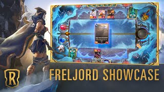 Freljord Region Showcase  Gameplay  Legends of Runeterra [upl. by Shandra]