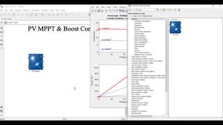 MPPT and boost converter for PV [upl. by Aihsenek]