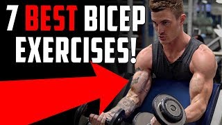 7 Bicep Exercises for Bigger Arms DONT SKIP THESE  V SHRED [upl. by Sacttler93]