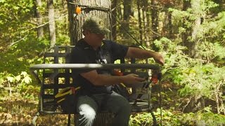 How To Hang A Ladder Stand Safely [upl. by Netsirt]