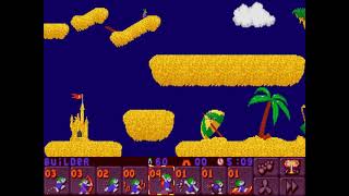 Lets Play Lemmings 2  The Tribes 02  Beach 22 [upl. by Nikki]