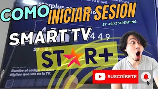 Star Plus Iniciar sesión en Smart TV fácil y rápido [upl. by Eizle395]