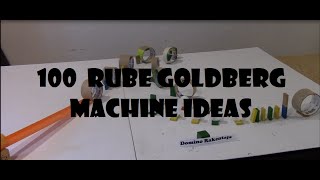 100 Chain Reaction Machine Ideas Part 1 [upl. by Etienne519]