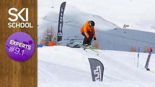 How to Jump on Skis  Expert Ski Lessons 91 [upl. by Nav]