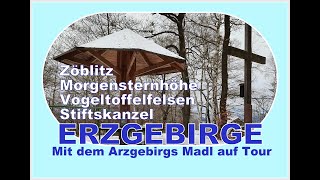 Serpentinsteinstadt Zöblitz MorgensternhöheVogeltoffelfelsenStiftskanzel [upl. by Iggem649]