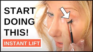 Eyeliner Tutorial For Mature Eyes  Fabulous50 [upl. by Arikat]