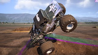 SHAKER MONSTER TRUCK EPIC FREESTYLE  Monster Jam Showdown [upl. by Paschasia]