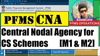 What is CNACentral Nodal Agency for Central Sector Schemes on PFMS  CNA Module [upl. by Ahsoj]