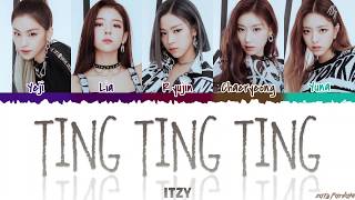 ITZY  TING TING TING with Oliver Heldens Lyrics Color CodedHanRomEng [upl. by Biddick827]